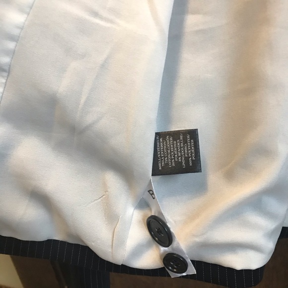 Ann Taylor Navy Pinstripe Jacket - Picture 6 of 6